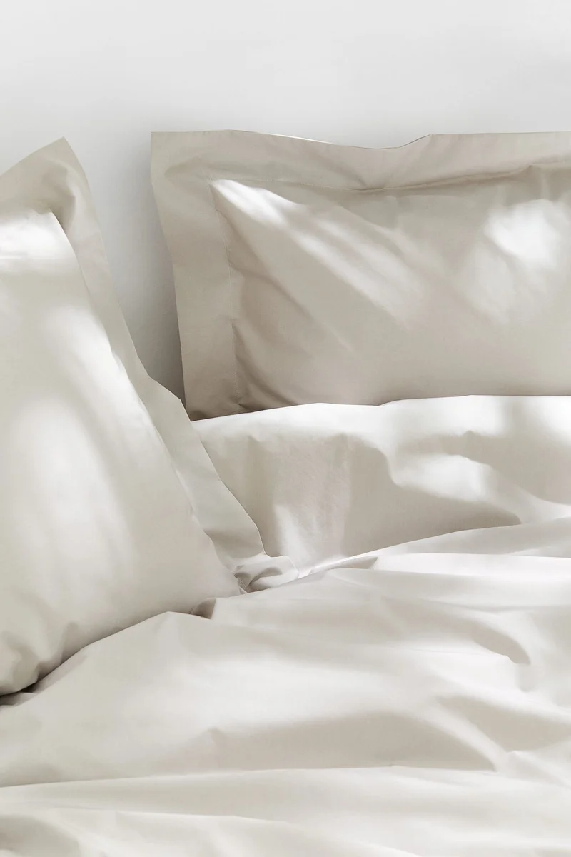 H&M Double/King Cotton Percale Duvet Cover Set 251-021